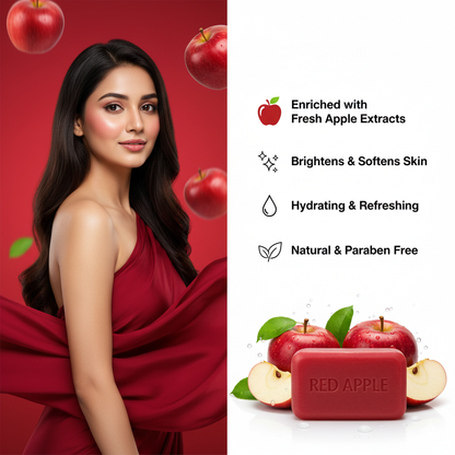 Apple Soap – Pack of 3