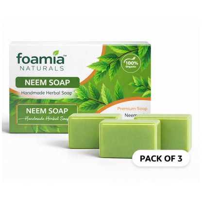 Neem Soap – Pack of 3 (300g)